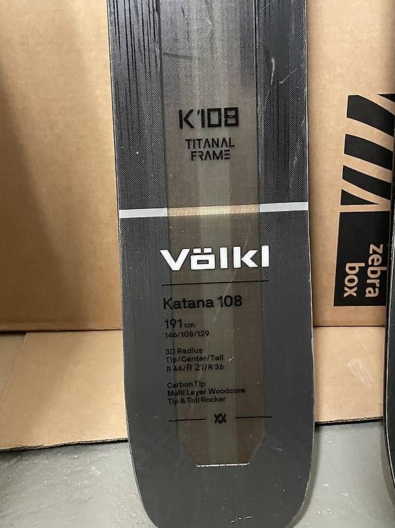 Sci: Völkl Katana 108 191 cm + Bindings – Usato da Zürich venduto da din_8dgd 1