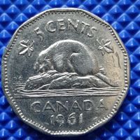 5 Cents Canada 1961
