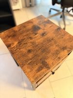 Nachttisch Holzoptik mit Schublade und Ablage neu