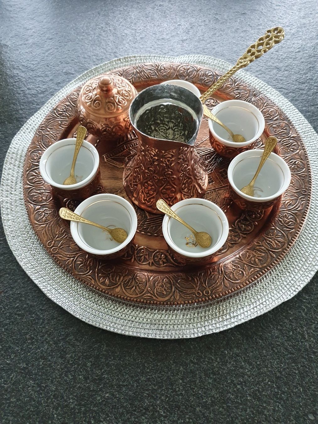 Set di piatti: Kaffeeset Handmade – Nuovo (secondo la descrizione) da Altendorf venduto da caj_hry2
