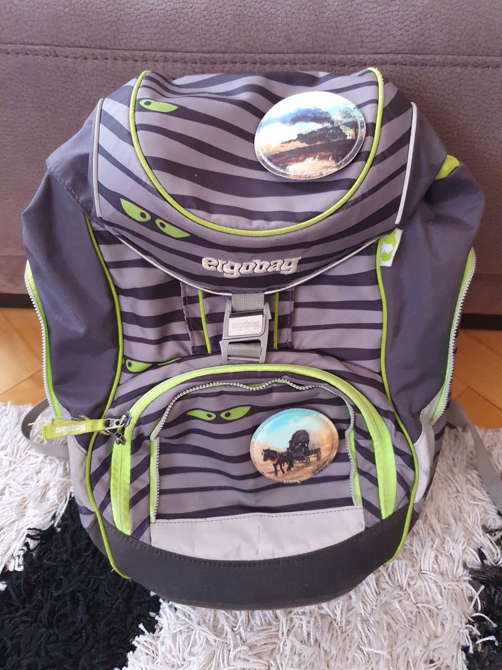 Ergobag Kindertaschen: Ergobag Schulrucksack/sac d'école + Kletties – Gebraucht aus La Chaux-de-Fonds von MyriamDo 1