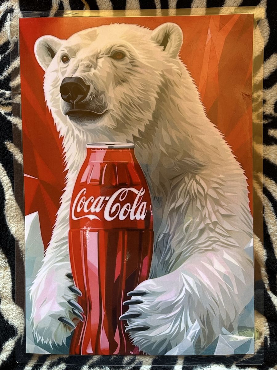 Foto & Immagini: Coca Cola eisbär Werbung  – Nuovo (secondo la descrizione) da Reinach AG venduto da rares75