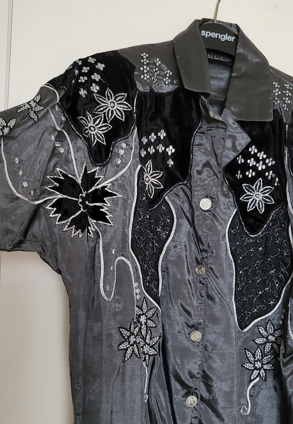 Camicette: Gaultier-Stil Bluse / Damenhemd Gr. M – Usato da Adlikon b.Regensdf venduto da YvZi 3
