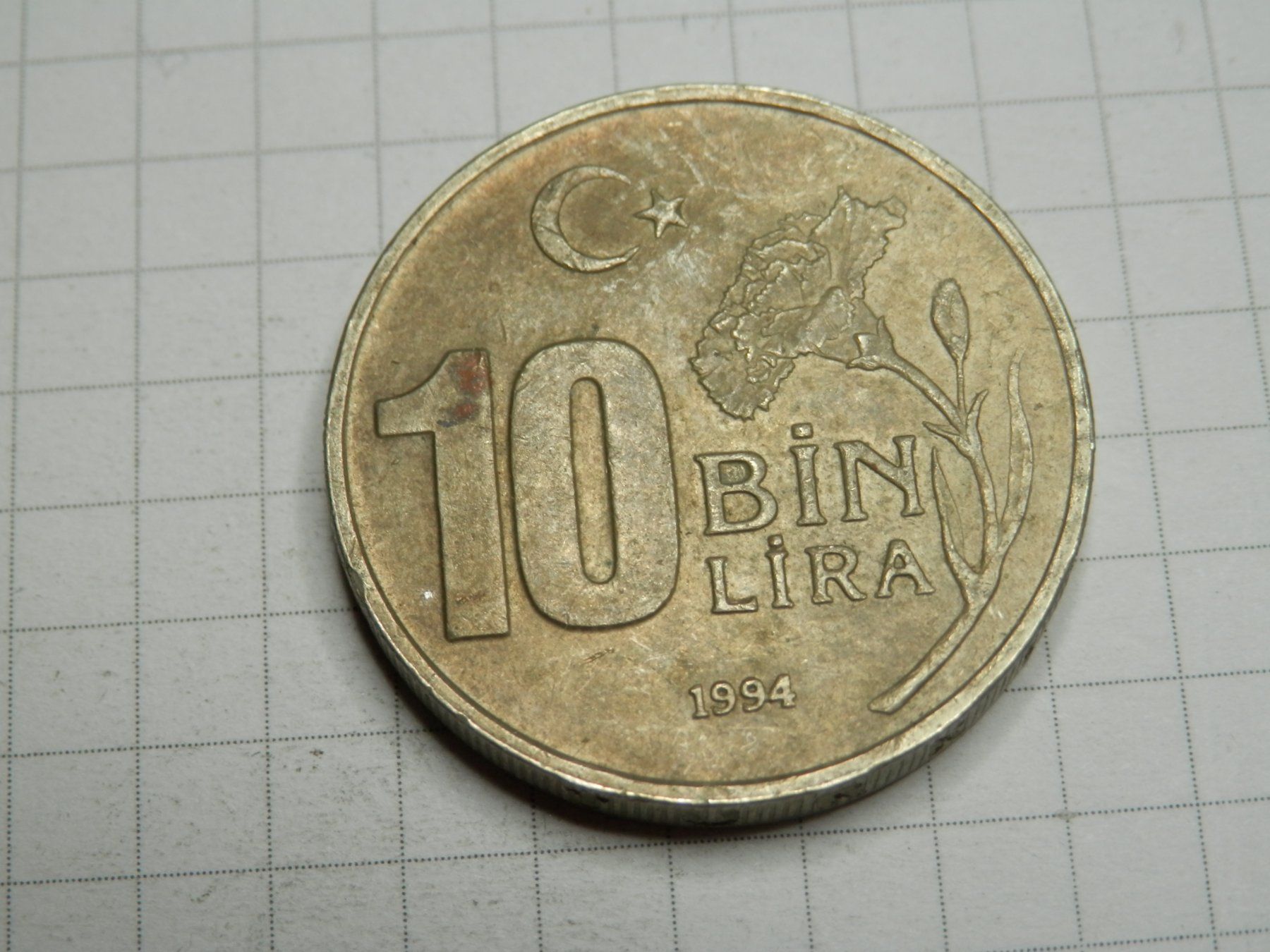 Tutti le monete: Türkei 10.000 Lira, 1994 – Usato da Weiach venduto da weiach81 1