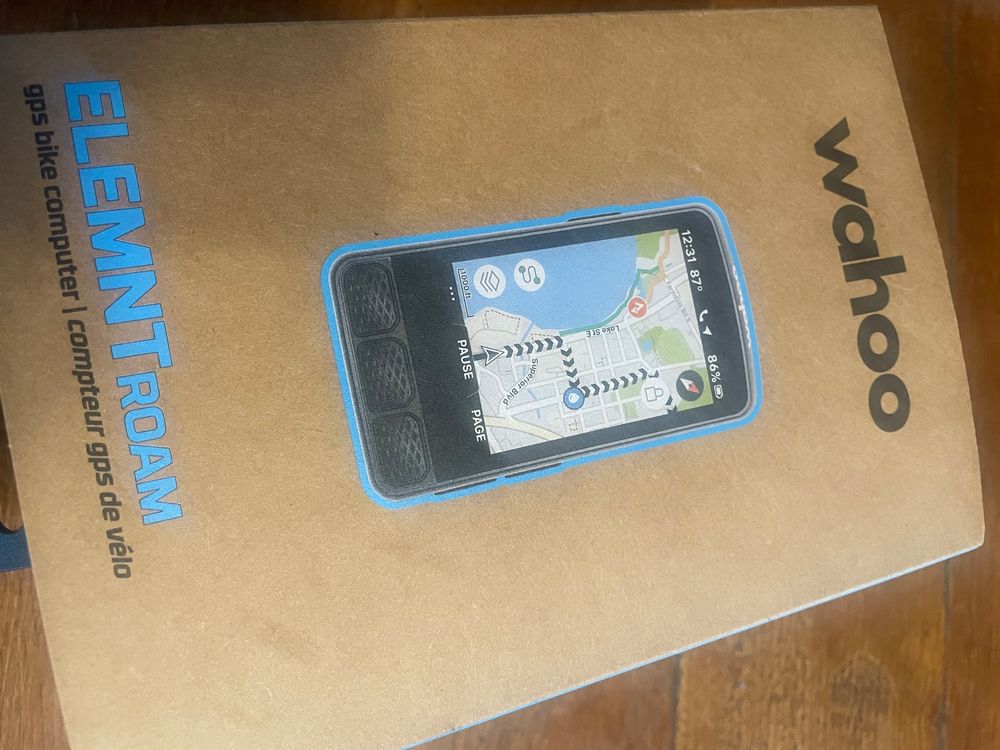 GPS Vélo Wahoo ELEMNT ROAM V3 – Neuf, écran Couleur, GPS, ANT+