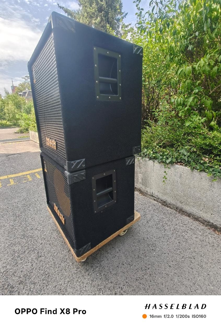 Markbass Lautsprecher: Markbass Boxenturm – Gebraucht aus Seuzach von Markleeroy 4