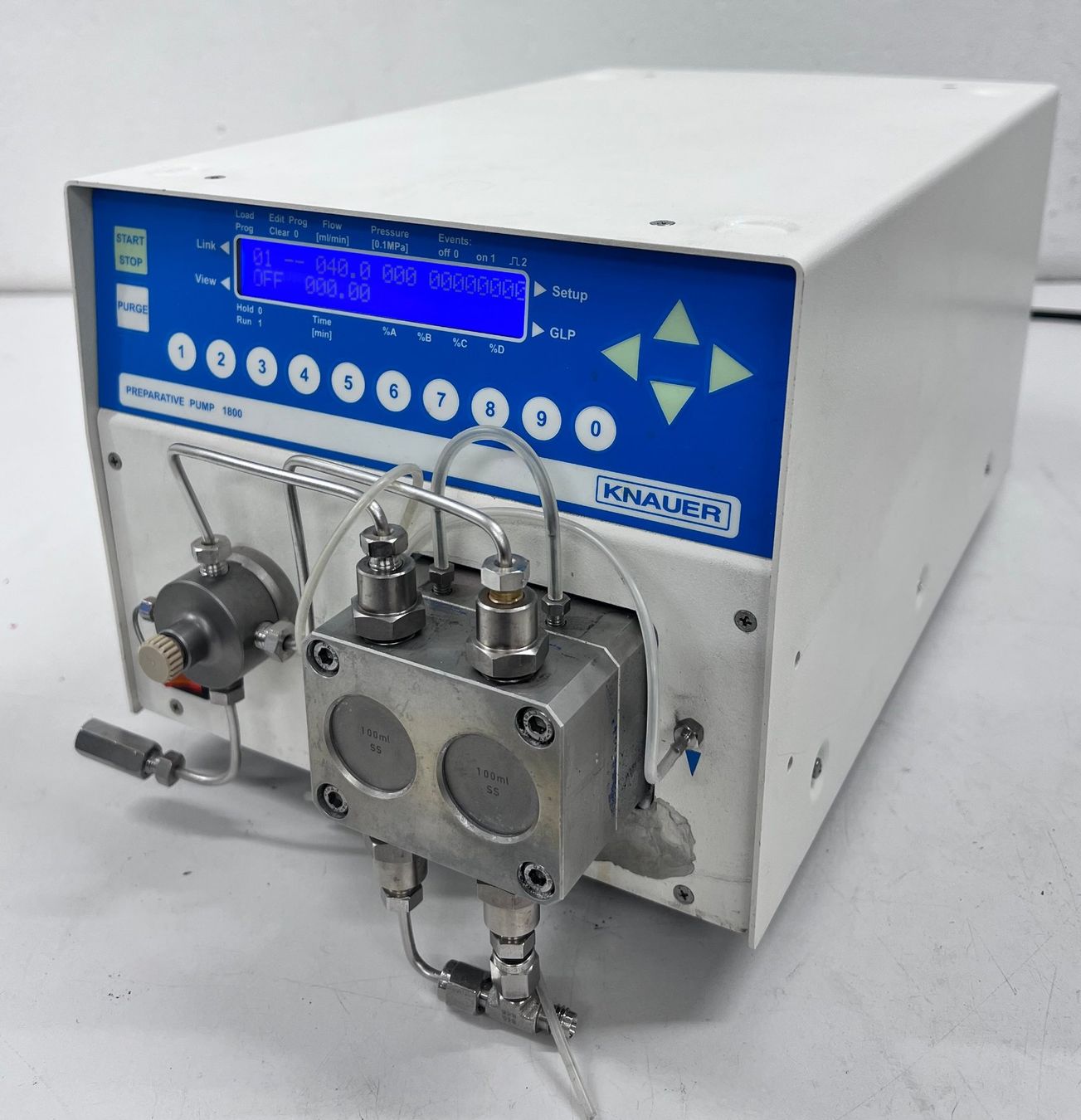 Accessori da laboratorio: Knauer Preparative HPLC Pumpe 1800 – Usato da Niederdorf venduto da LeptonAG_Labor