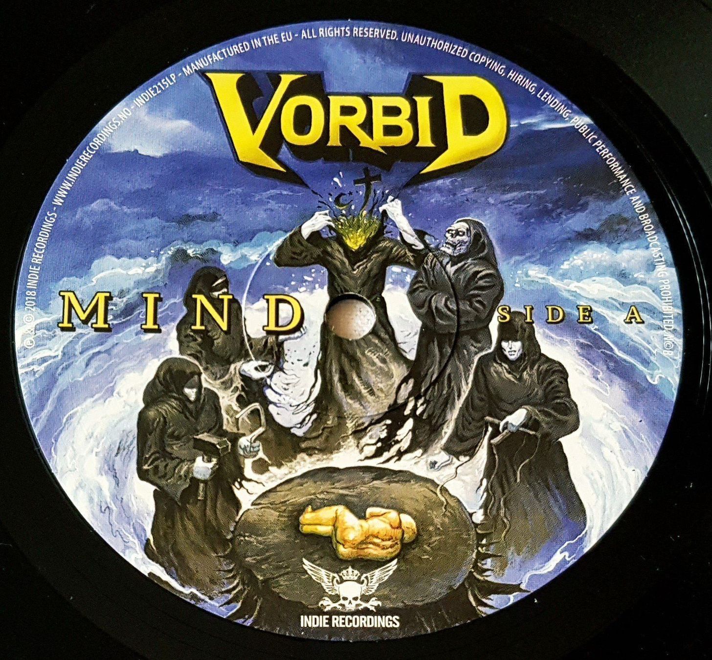 Schallplatten: Vorbid - Mind - LP - 2018 - Norway First Press - OIS – Neu (gemäss Beschreibung) aus Uster von Zardodel 4