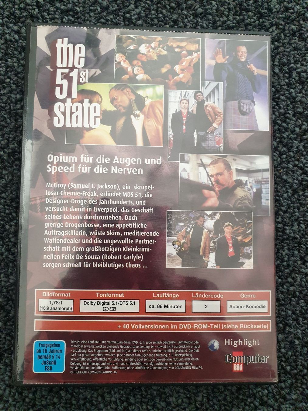 Tutti i DVDs: THE 51ST STATE(1465) – Usato da Ruswil venduto da Ruck.Zuck. 1