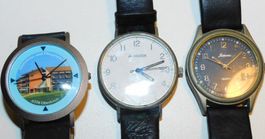 3  Armbanduhr 3 Uhren für Bastler