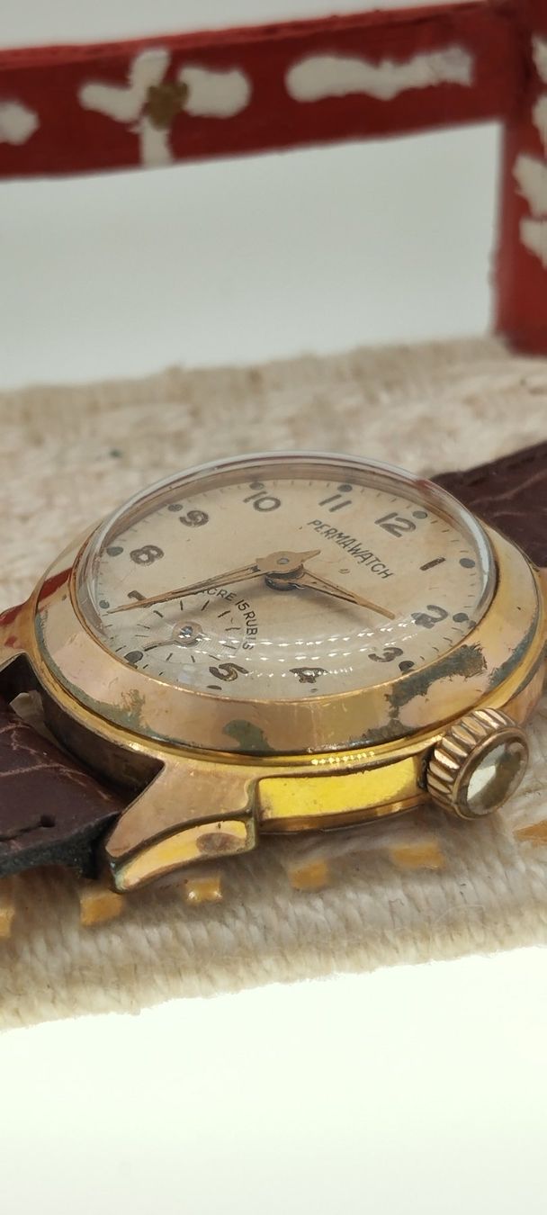 Orologi: Montre années 40's permawatch – Usato da La Chaux-de-Fonds venduto da jac_9llg 5