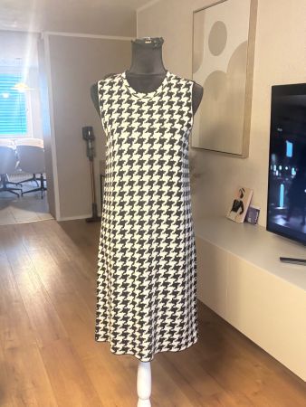 Akris Dress 100% Kaschmir Hahnentritt