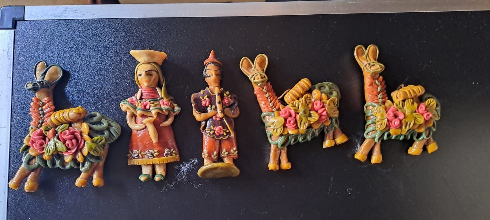 Figuren: 7x Teigfiguren aus Ecaudor – Gebraucht aus Zürich von Michel1896 3