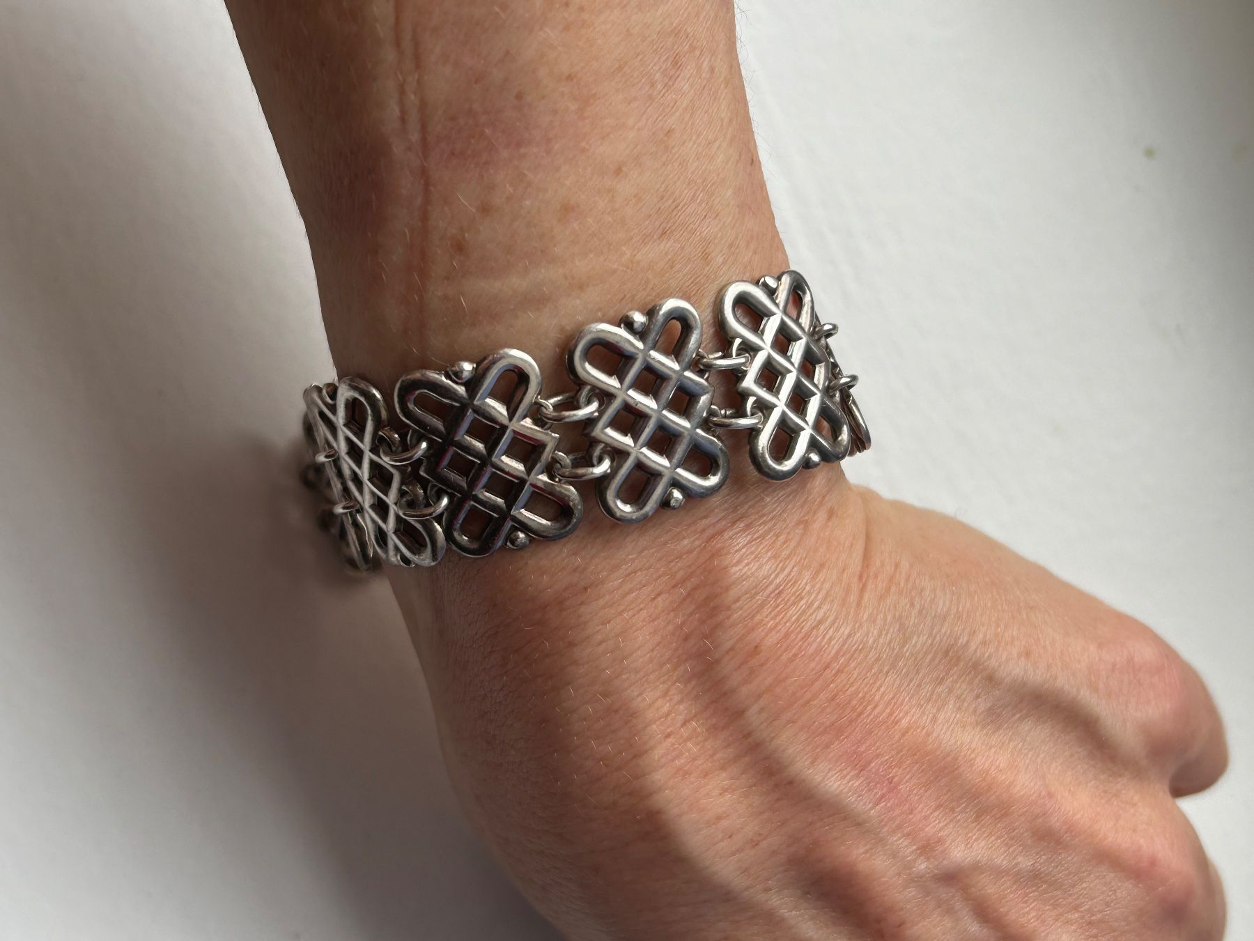 Bracciali & Braccialetti: Silber Armband, Vintage, BREZEL 18cm – Usato da Laufen venduto da belleskulptur 7