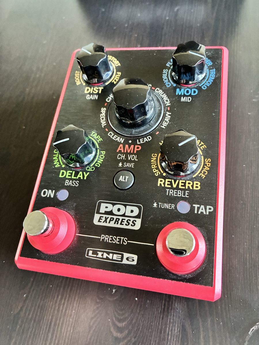 Line 6 Strumenti musicali: POD express Line6 guitar pedal – Nuovo (secondo la descrizione) da Basel venduto da jul_n9sg