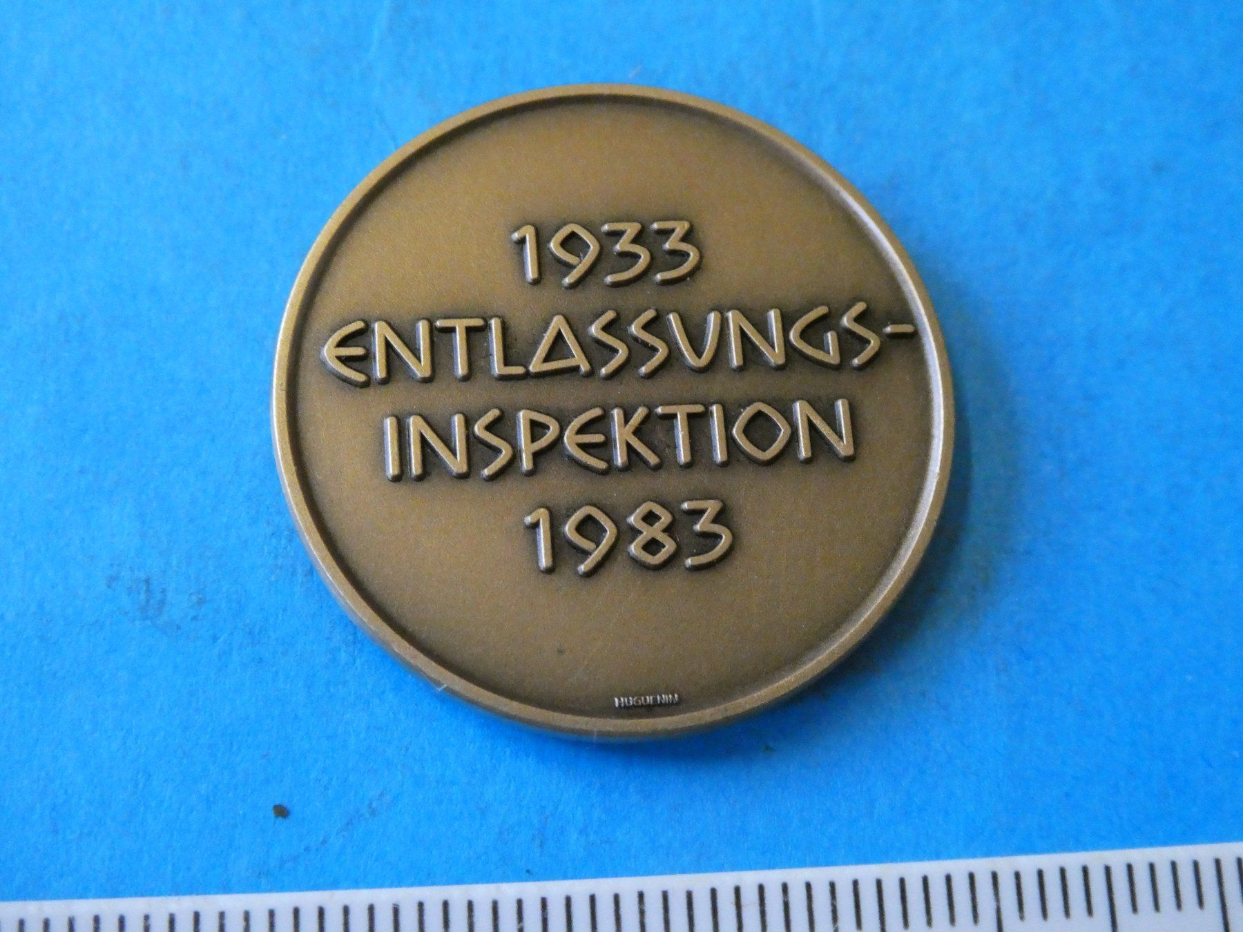 Medaglie: Entlassungsinspektion 1933/1983 – Usato da Hinterforst venduto da Rohusri 1