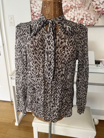 Seidenbluse mit Schleife, Comptoir de Cotonniers, S