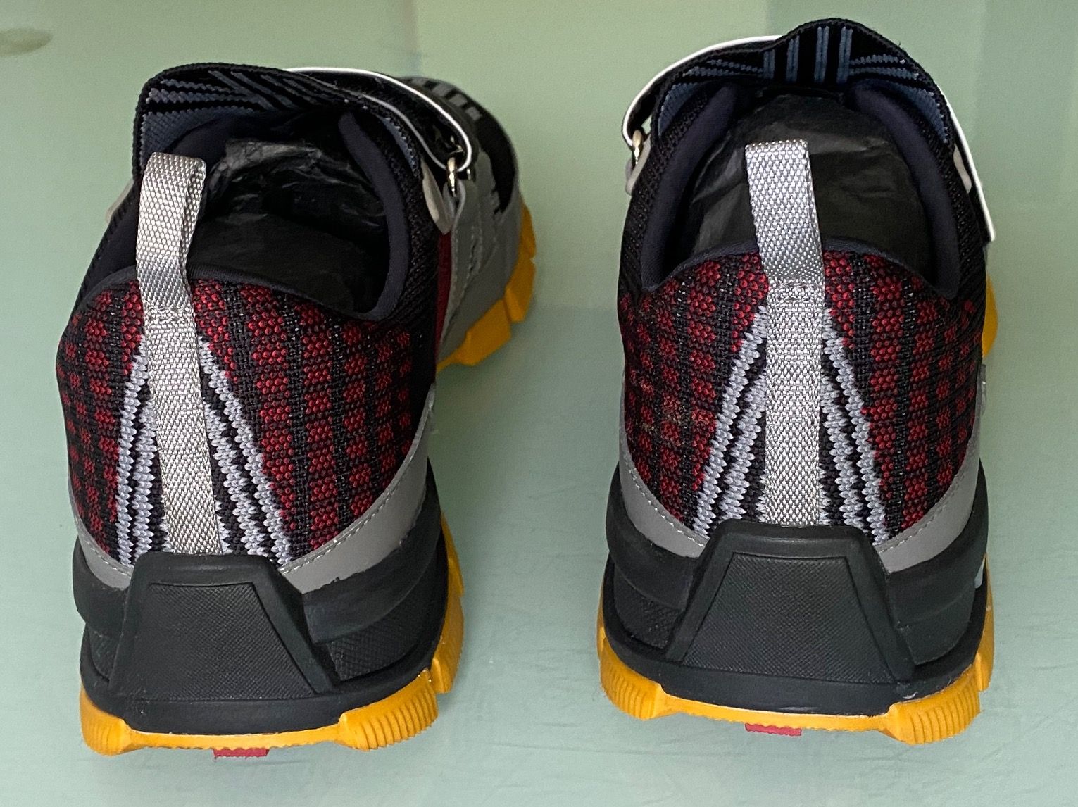 Prada Scarpe da uomo: PRADA Logo Crosssection Dopple Strap Low Top Sneaker 41 NEUE – Usato da Kreuzlingen venduto da kruezbiz 5