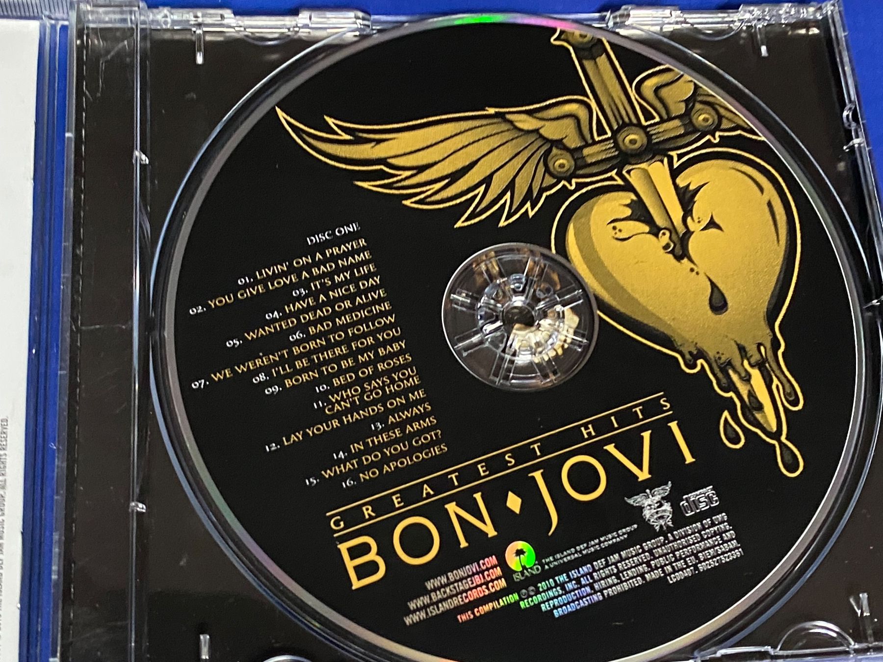 CD: Bon Jovi – Usato da Muri b. Bern venduto da AdidasCollector 2