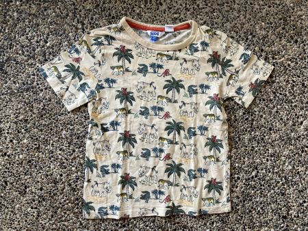 T-Shirt Safari, Gr. 134 100% BW