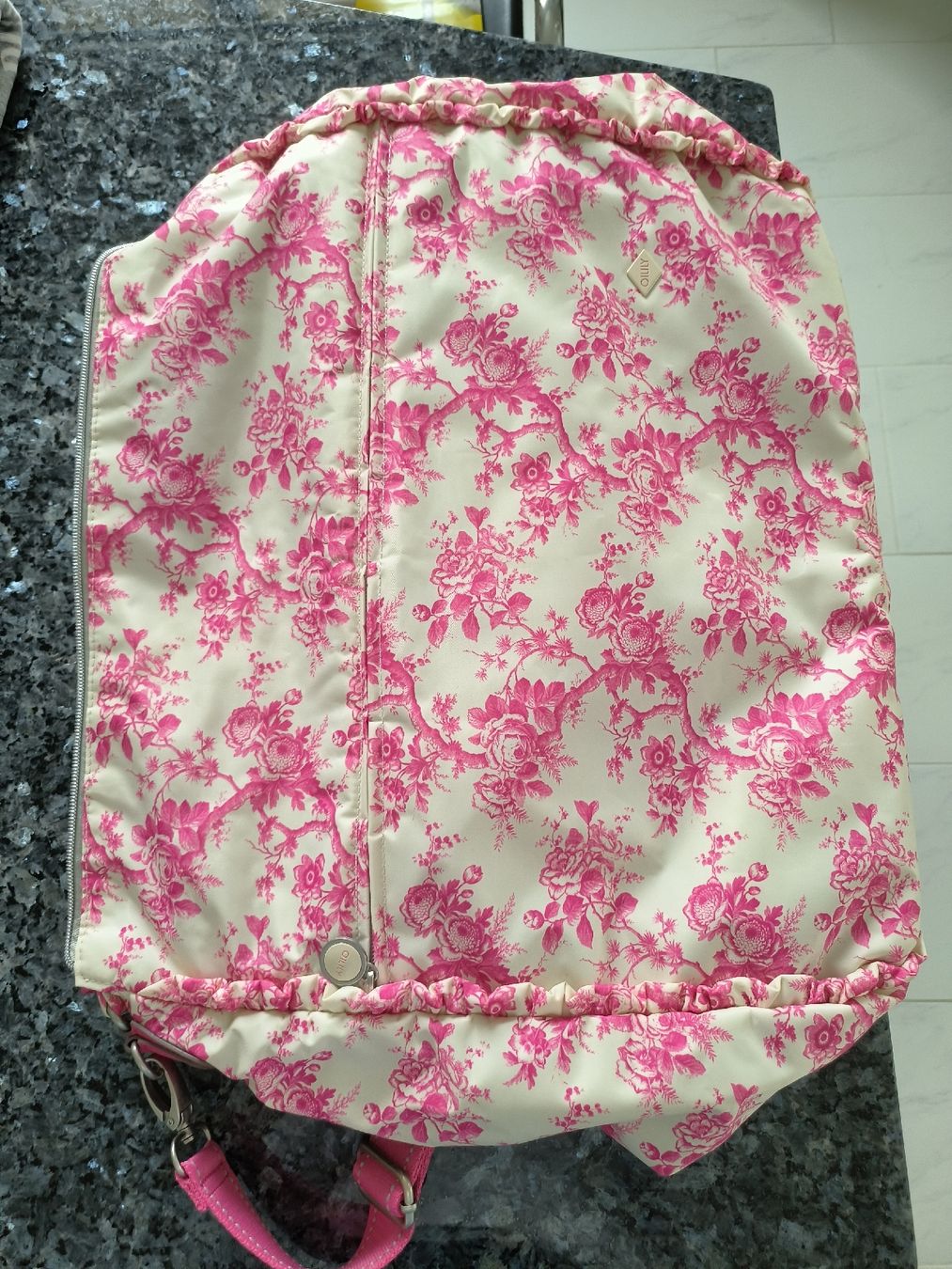 Oilily Borse da donna: Oilily Tasche  rosa/weiss Blümchen – Nuovo (secondo la descrizione) da Biel/Bienne venduto da No62 8