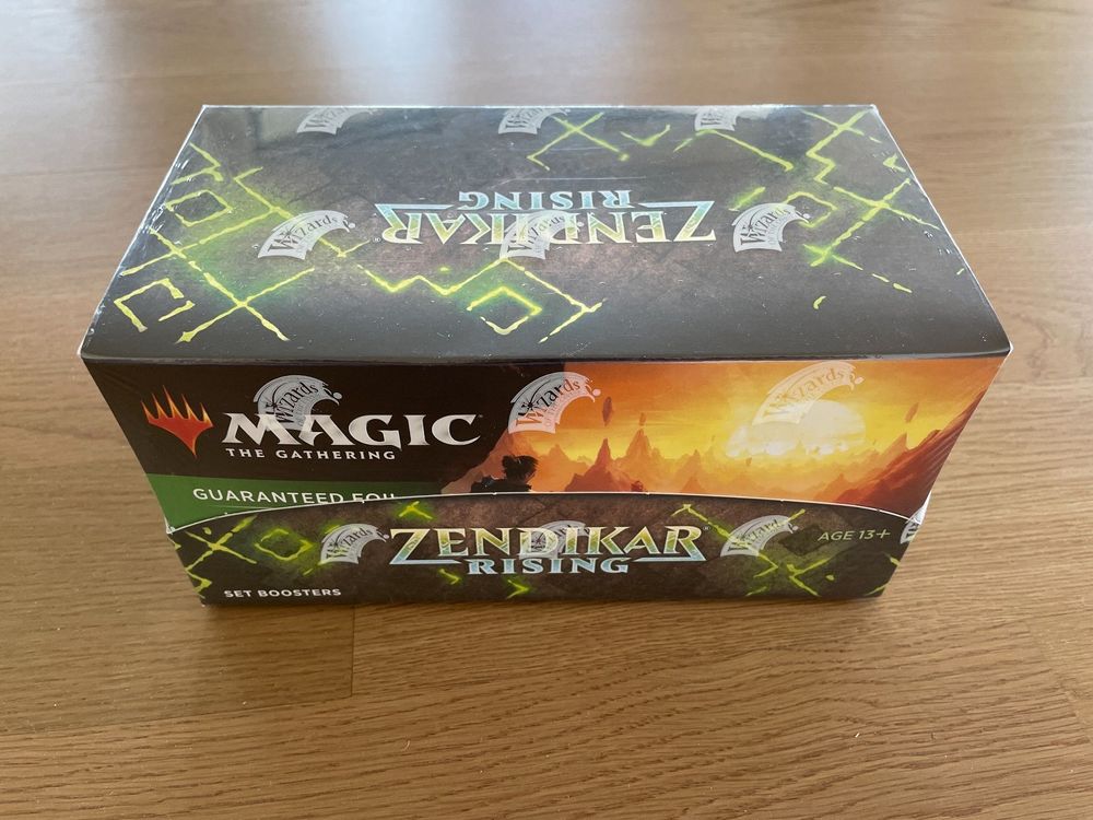 Magic the Gathering Zendikar Rising Set Booster Box ENG Kaufen auf