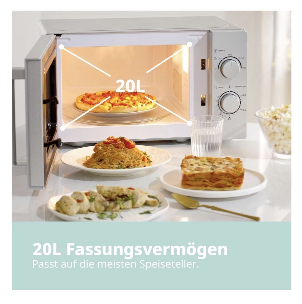Küchengeräte: Mikrowelle Comfee CMSM 20 (ungebraucht!) – Neu (gemäss Beschreibung) aus Zofingen von liinksrechts 3