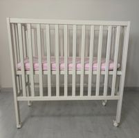 Babybett/Beistellbett Fillikid mit Materatze+Spannbettlaken