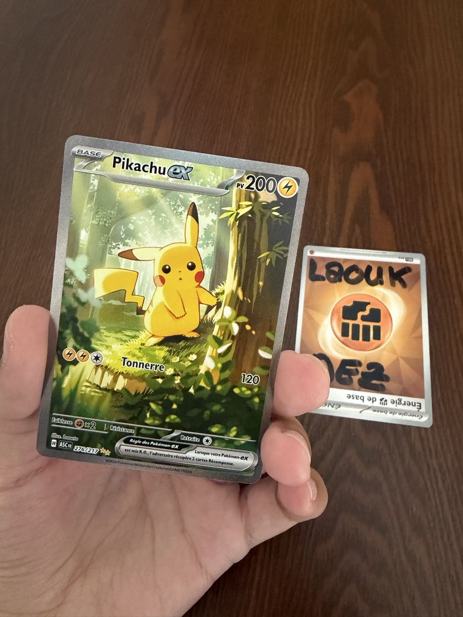 Pokémon Cartes à collectionner: Pikachu 276/217 ASC – Neuf (Voir description) à Morges par Laoukdez