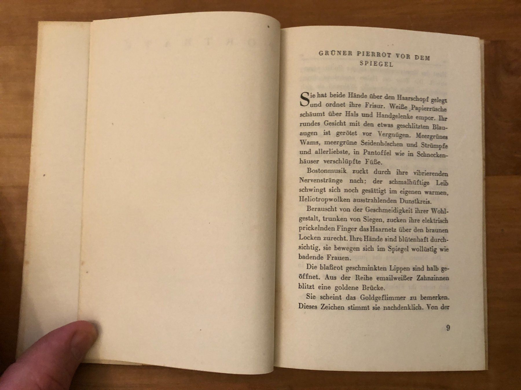 Libri: Max Pulver: Kleine Galerie. Prosa – Usato da Zürich venduto da allp 4