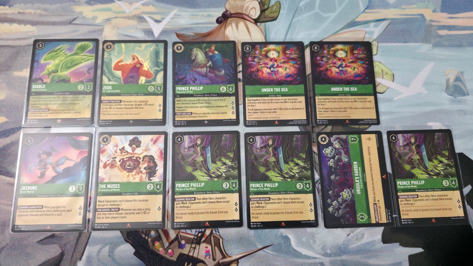 Disney Carte collezionabili: Disney Lorcana Ursulas Return Set (425+ Karten) – Nuovo (secondo la descrizione) da Aegerten venduto da myoutlet 5