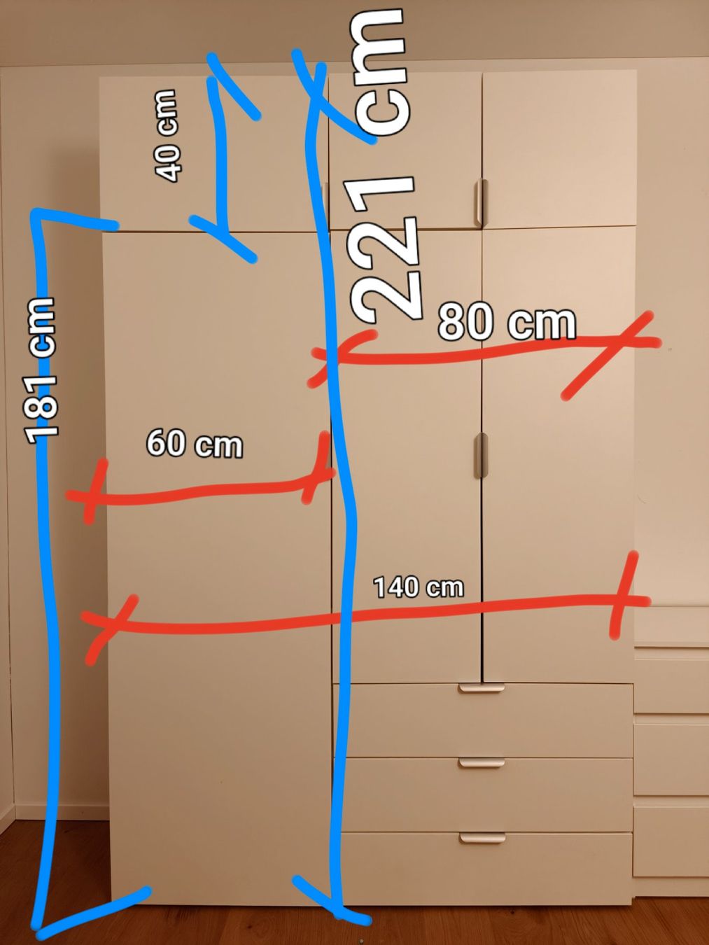 Schränke: Schrank aus 4 teilen – Gebraucht aus Adligenswil von ser_6mpq 5