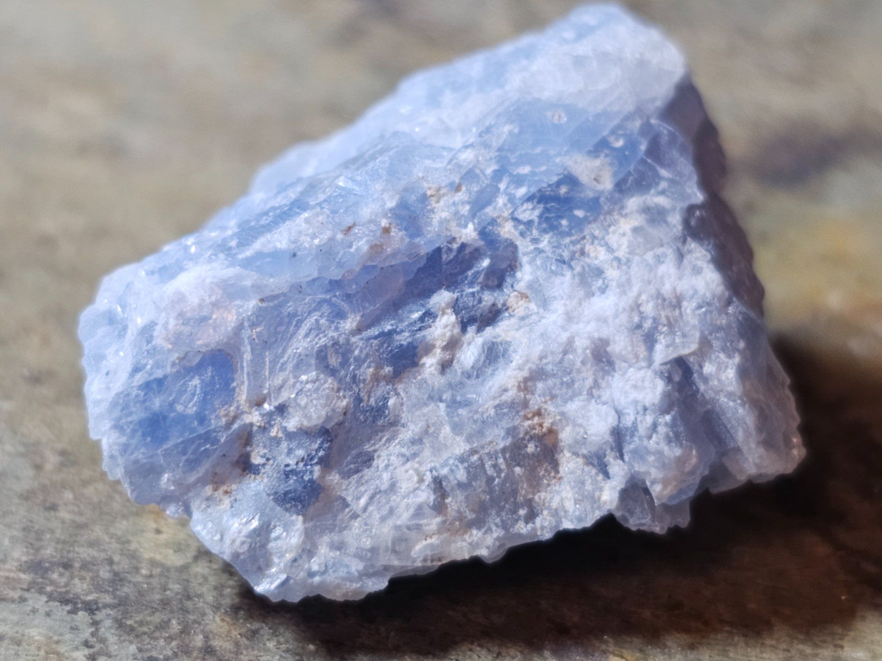 Minerali & Pietre curative: 9gr Calzit Calcith hellblau Heilwasser Kalzit Heilstein – Nuovo (secondo la descrizione) da Riedt b. Erlen venduto da Gottestraene 1
