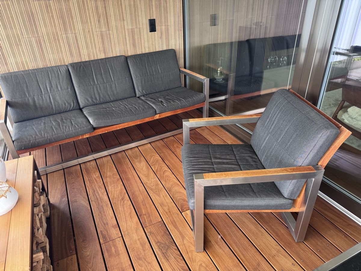 Royal Botania Divani: Royal Botania Sofa und Sessel Outdoor – Usato da Zug venduto da Sostratos66 4