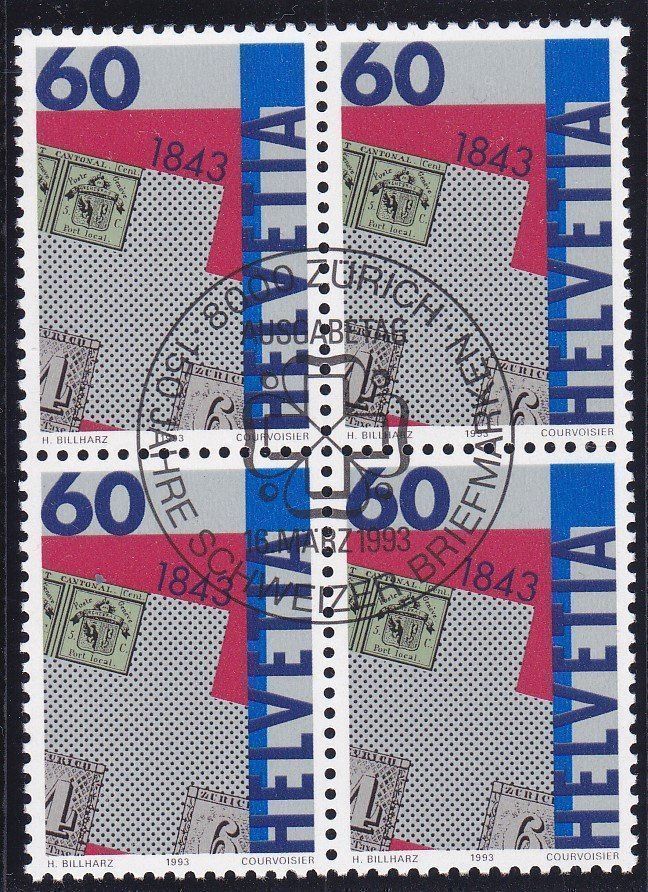 Tutti i francobolli: ET 150 J. Schweizer Briefmarken 1993 – Nuovo (secondo la descrizione) da Schliern b. Köniz venduto da joni20