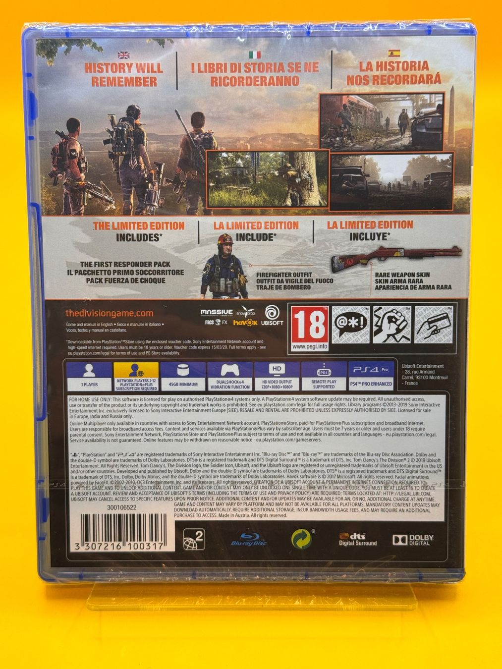 Sony Giochi: The Division 2 - Limited Edition - PS4 - Neuware – Nuovo e nell'imballaggio originale da Oberwil b. Zug venduto da silver2024 1
