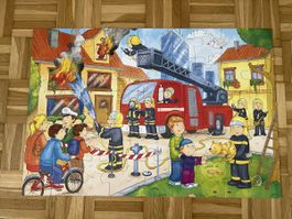 Noris XXL Puzzle «Feuerwehr im Einsatz» 45 Teile 🚒🔥
