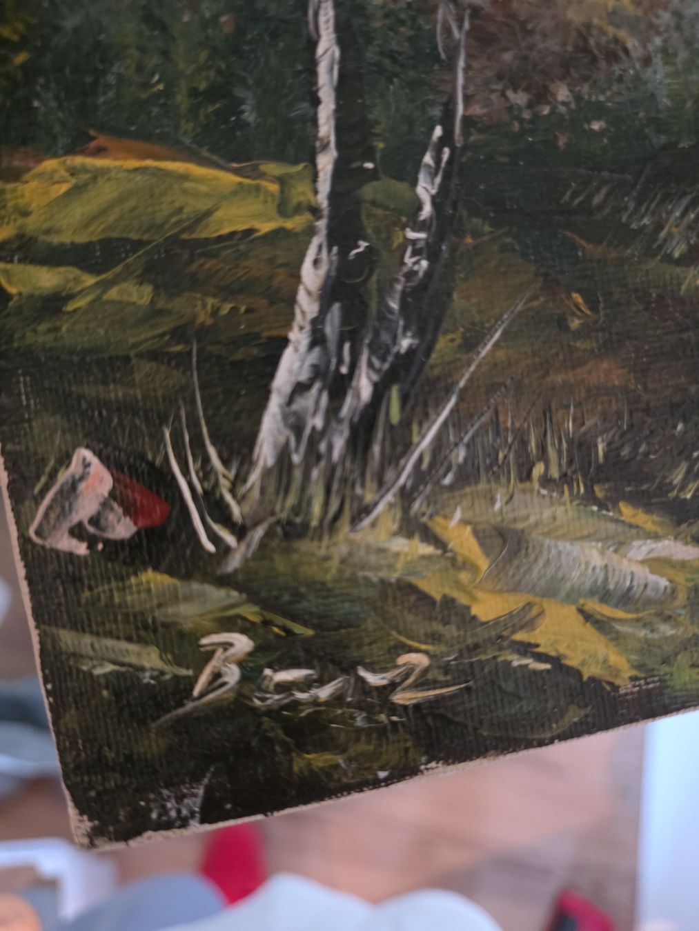 Dipinti: Ölgemälde Alpenlandschaft signiert Barz oder Berz 24x30 cm – Usato da Illighausen venduto da Sam_Schmidt 1