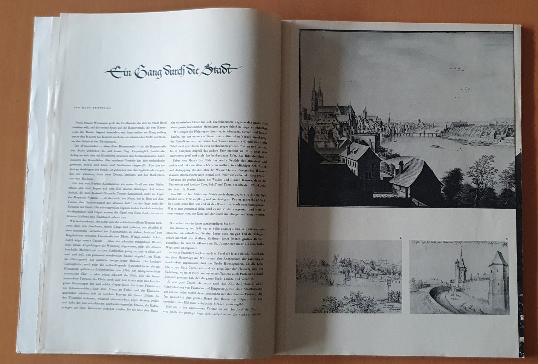 Zeitschriften & Magazine: Zeitschrift 1943 - Die Stadt Basel – Gebraucht aus Kreuzlingen von Rschweiz1 3