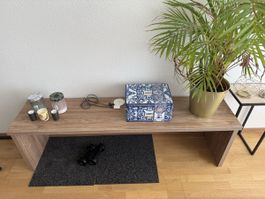 Skandinavische TV-Bank / Lowboard in heller Holzoptik