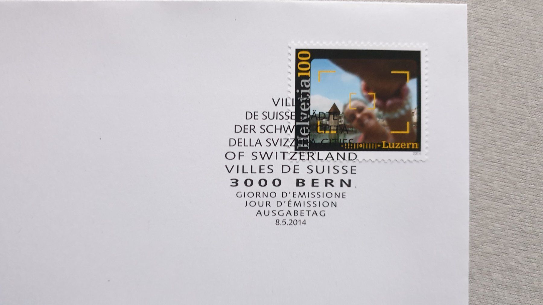 Alle Briefmarken: (665) «Städte der Schweiz III» mit ET – Gebraucht aus Schwarzhäusern von Inot3 5
