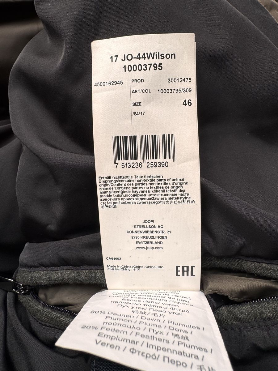 Joop Giacche: Joop Winterjacke Gr. 46 Oder S/M (wie neu) – Nuovo (secondo la descrizione) da Frauenfeld venduto da Reto89 4