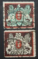 Danzig Mi-Nr.87 X - 89 X gestempelt Geprüft