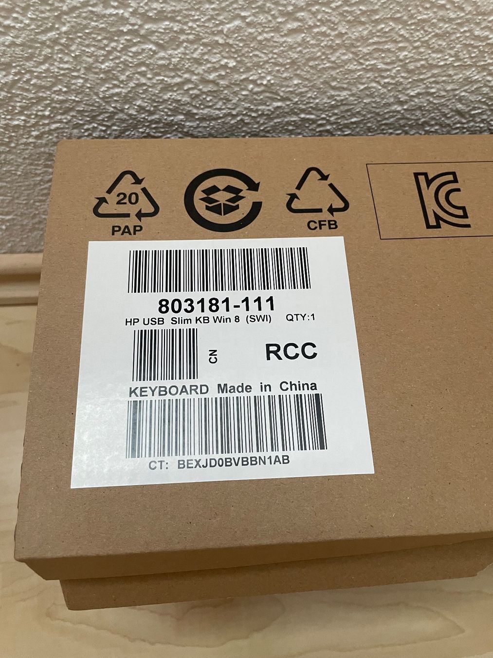 Hewlett Packard Claviers: HP Tastaturen slim – Neuf (Voir description) à Kottwil par Mario_19 1