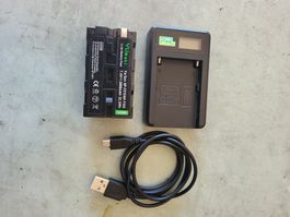 np f570/ np f550 battery + charger
