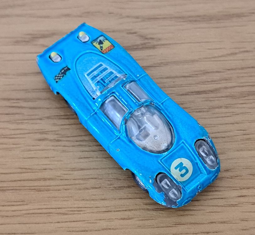 Miniature Majorette Porsche Le Mans N°232 Verte 1/65 - Année 1969, Made In France, Occasion