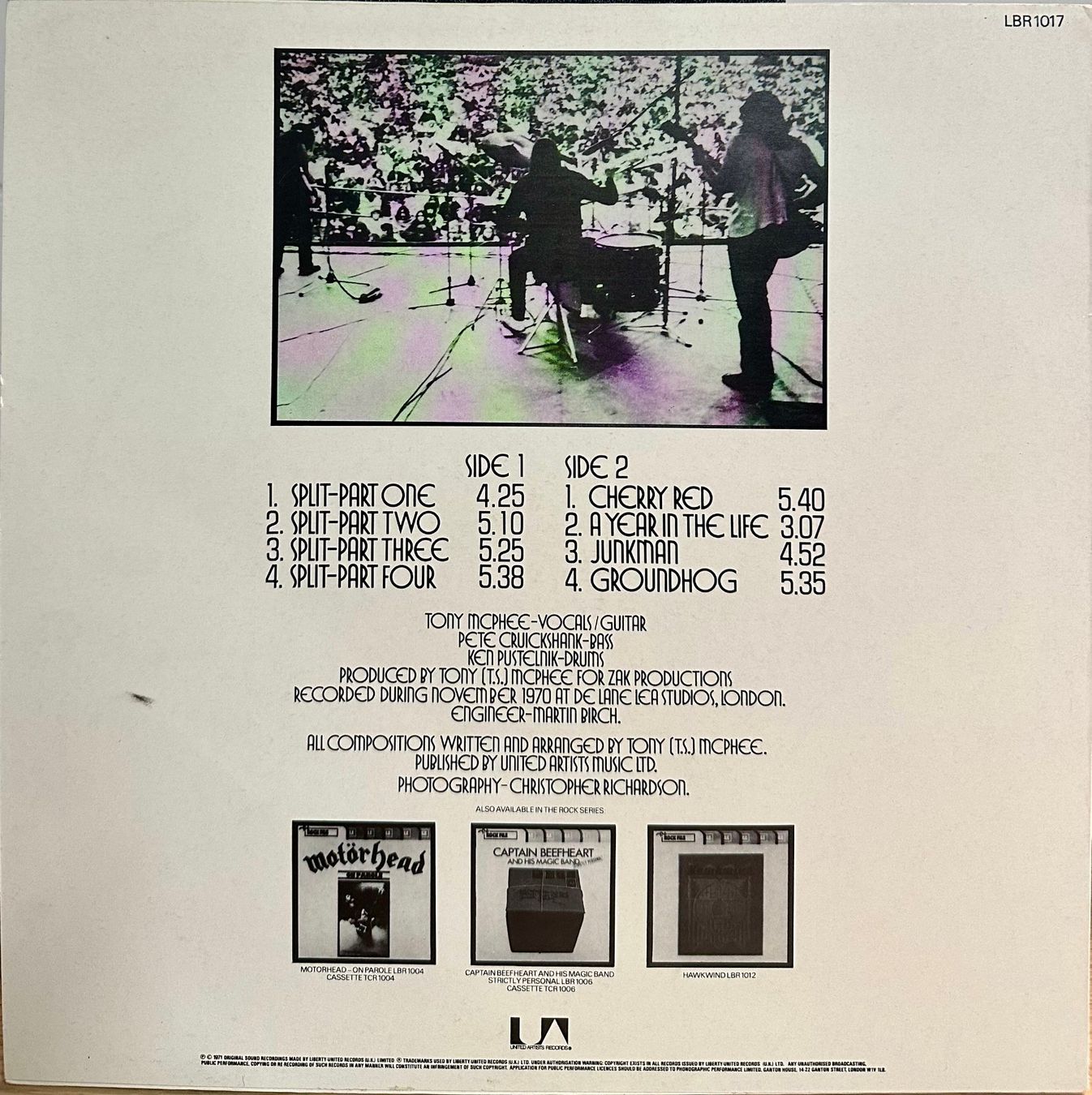 Dischi in vinile: Groundhogs - Split // LP: NM; Sleeve: VG++ – Usato da Zürich venduto da saltbee 1