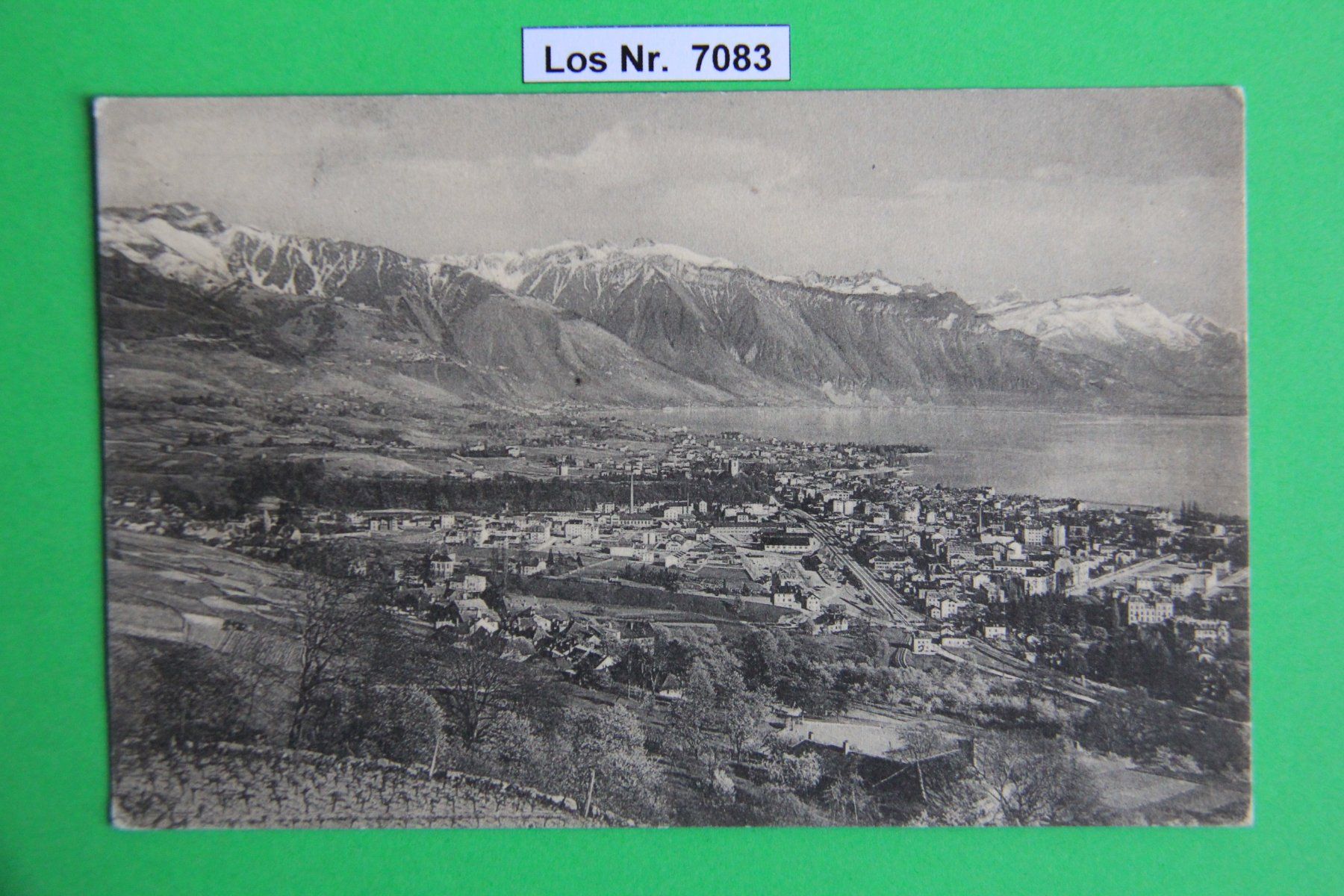 Cartoline postali: CH Ansichtskarte Vevey um 1910                      Los 7083 – Usato da Volken venduto da jukon65