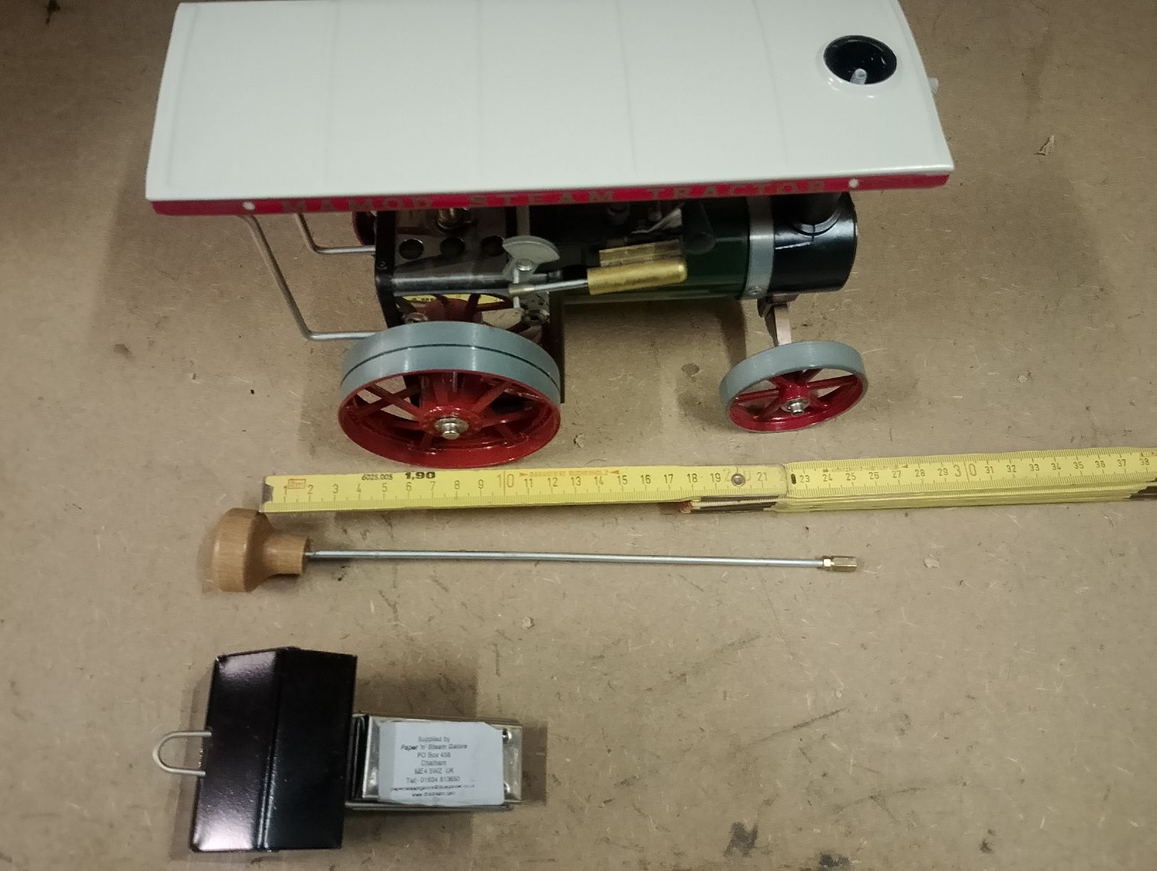 Mamod Kit di modellismo & Modellini statici: Steam Tractor TE1A von Mamod  – Usato da Safenwil venduto da dodgewc12 6