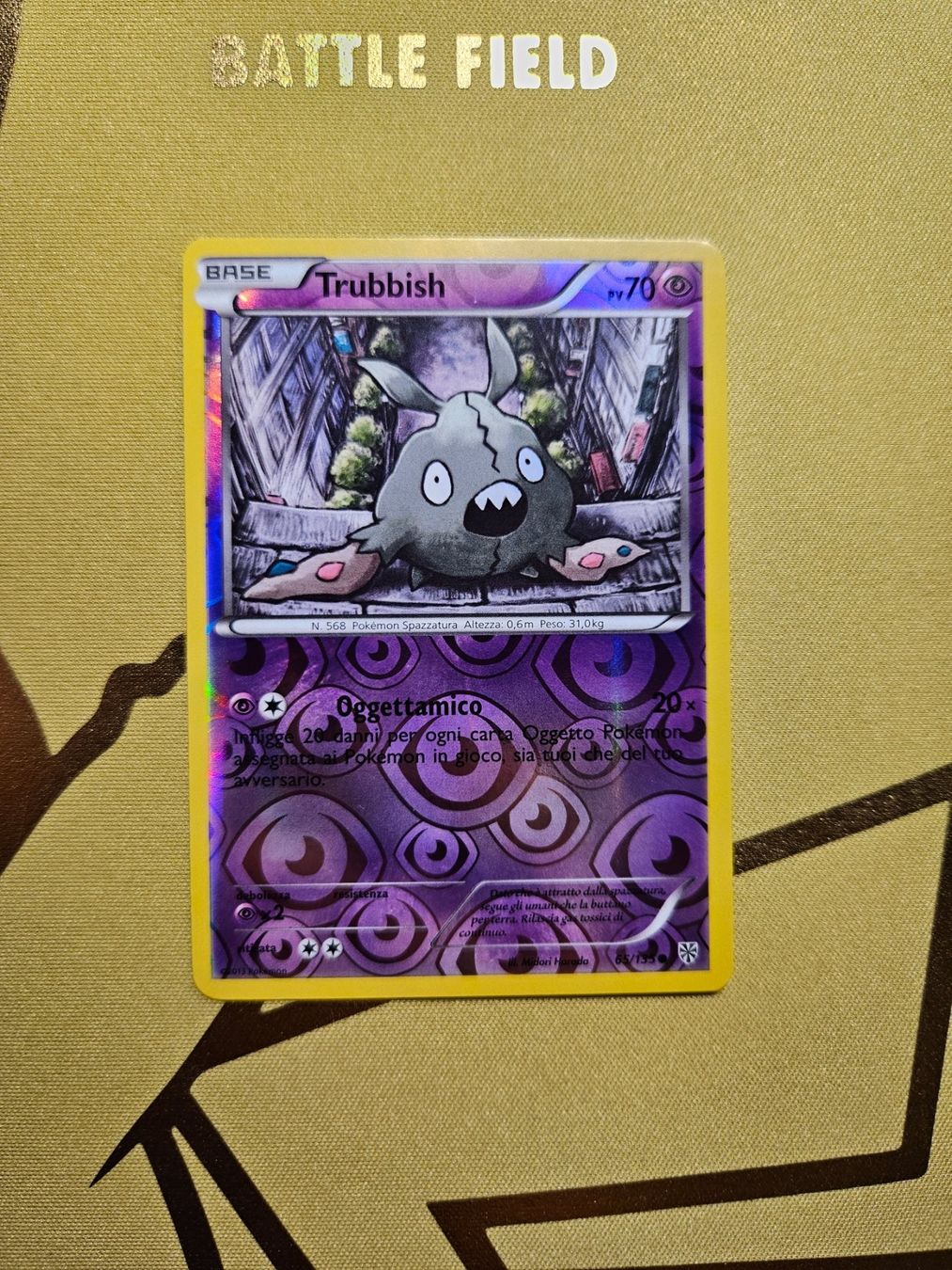 Pokémon Carte collezionabili: Plasma Storm - Trubbish – Usato da Bellinzona venduto da Pokemarco